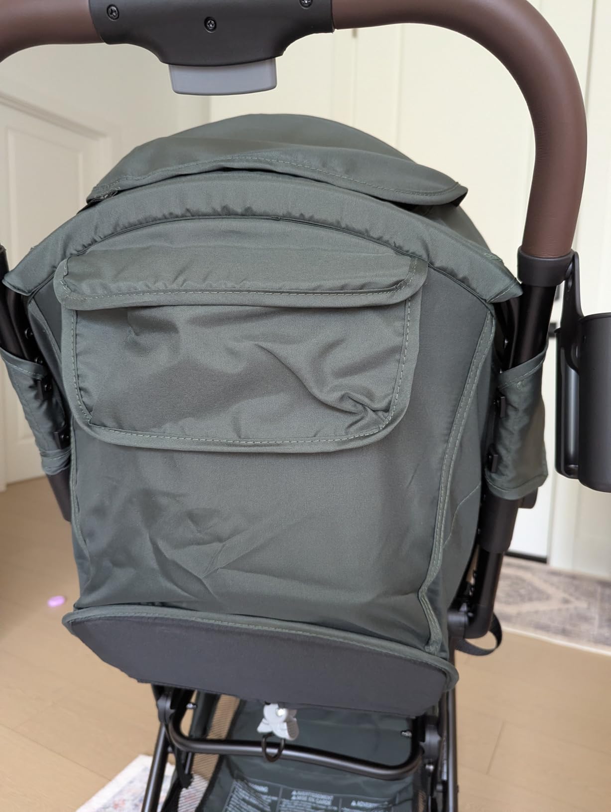 Ingenuity 3Dquickclose CS+ Compact Fold Stroller - Lightweight Stroller with Oversized Canopy, Extra-Large Storage and Compact Fold, Gray customer photo 1
