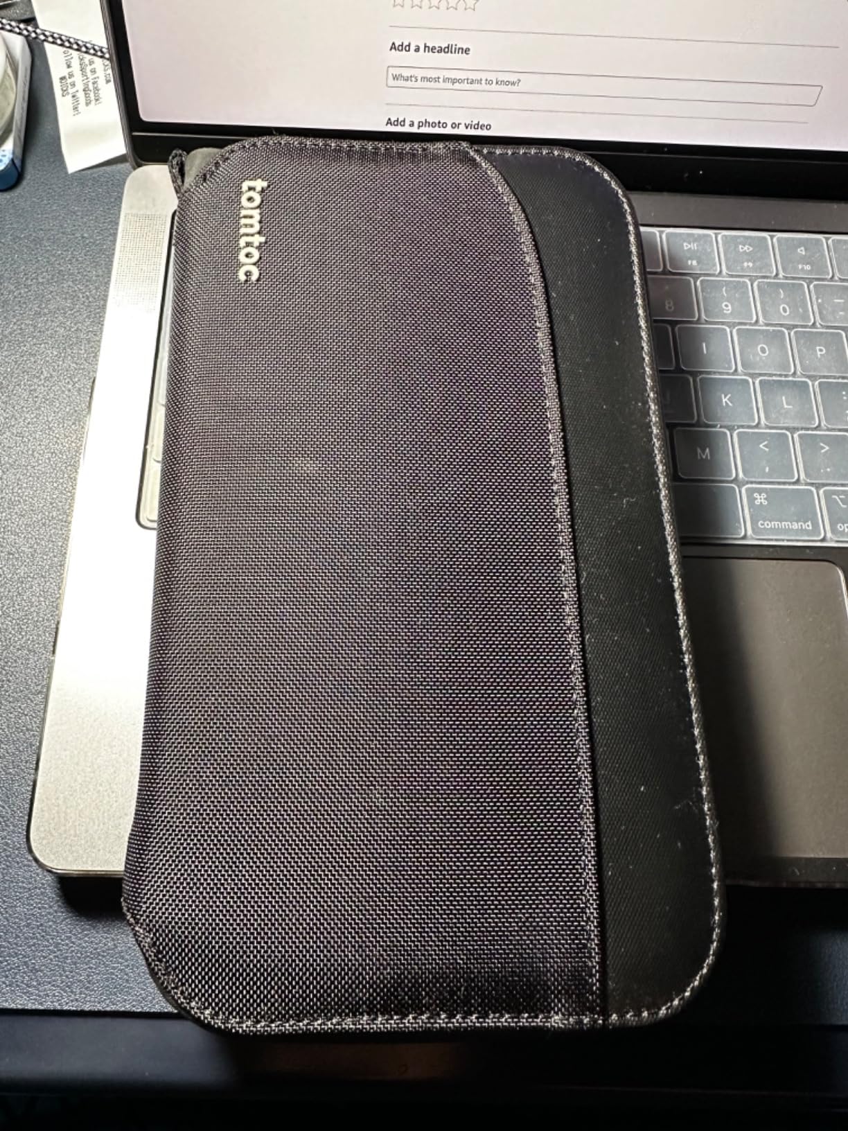Passport Holder Family with RFID Blocking, AirTag & Sim Card Holder, Up to 4 Passports customer photo 2