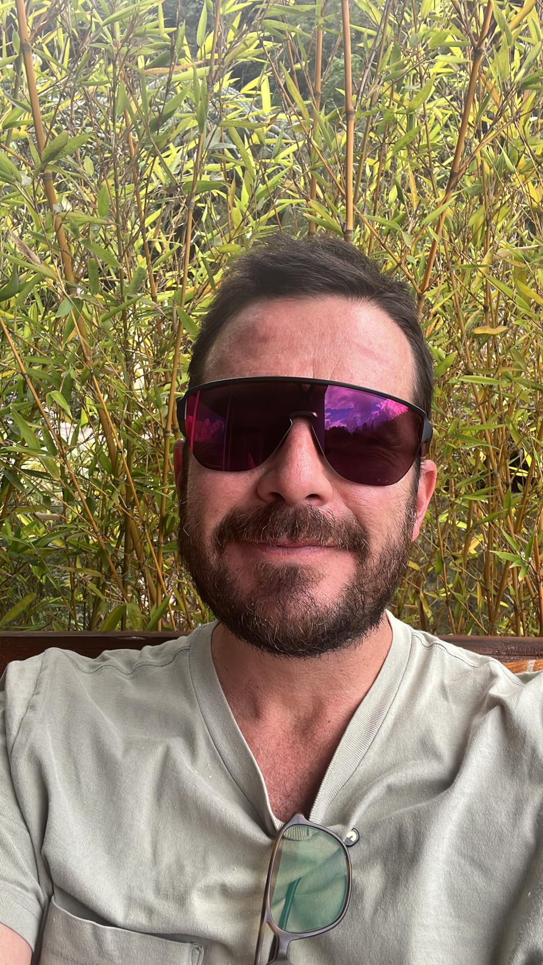 Oakley mens Corridor shield Sunglasses customer photo 2