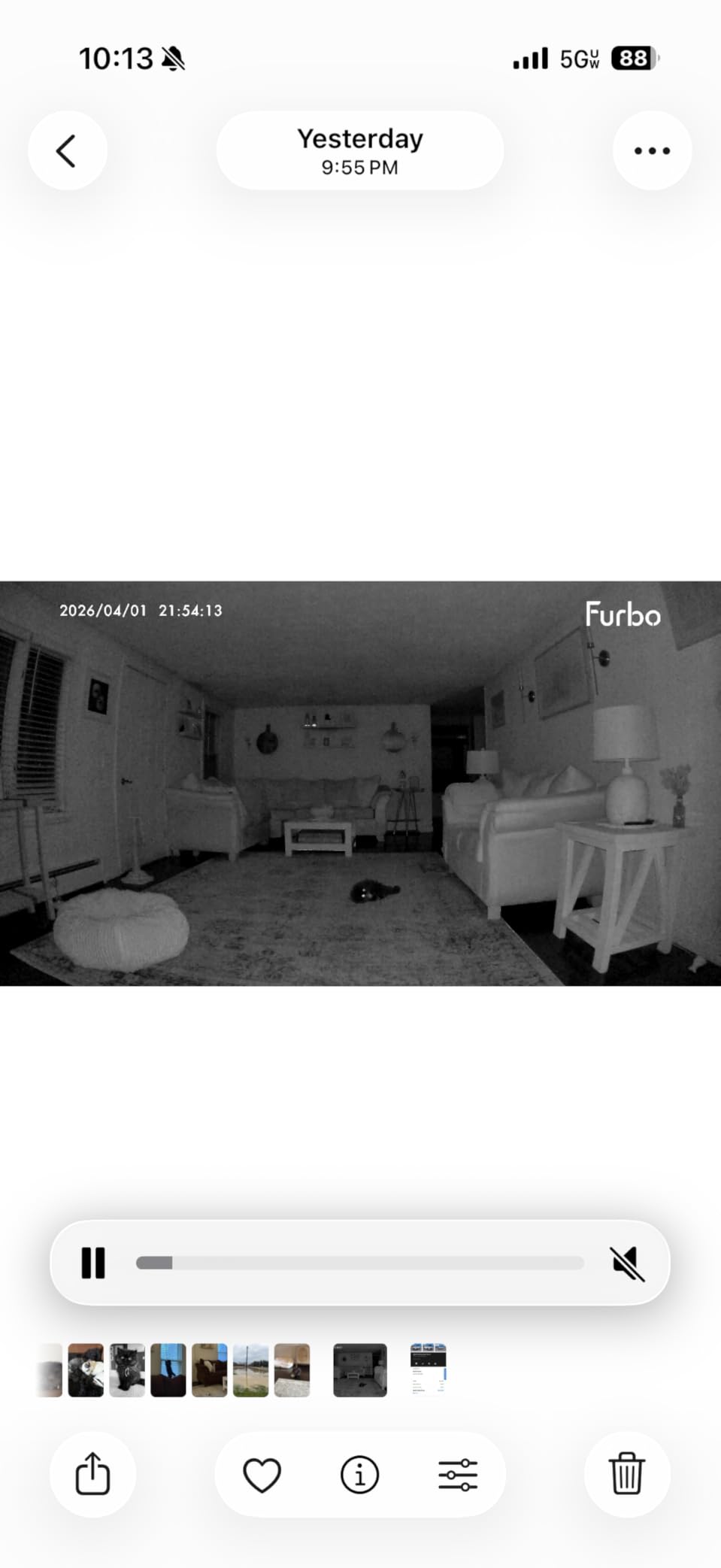 Furbo Mini Pet Camera: Basic See & Talk Features, No AI Alerts, No Subscription Required, Pet Security Cam w/Barking/Meowing Alerts, Rotating View, 2-Way Audio, Smart Home Monitoring customer photo 2