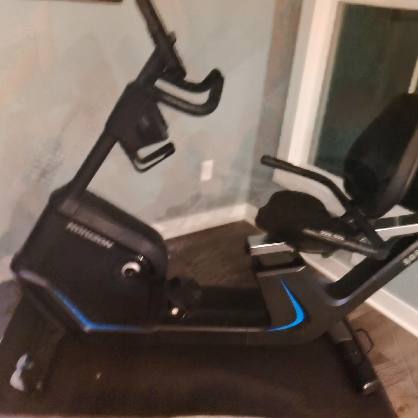 Horizon Fitness 5.0R Recumbent Bike, Fitness & Cardio, Magnetic Resistance Cycling Bike with Bluetooth, Comfort Seat with Lumbar Support, Step-through Frame, and 350lb Weight Capacity customer photo 2
