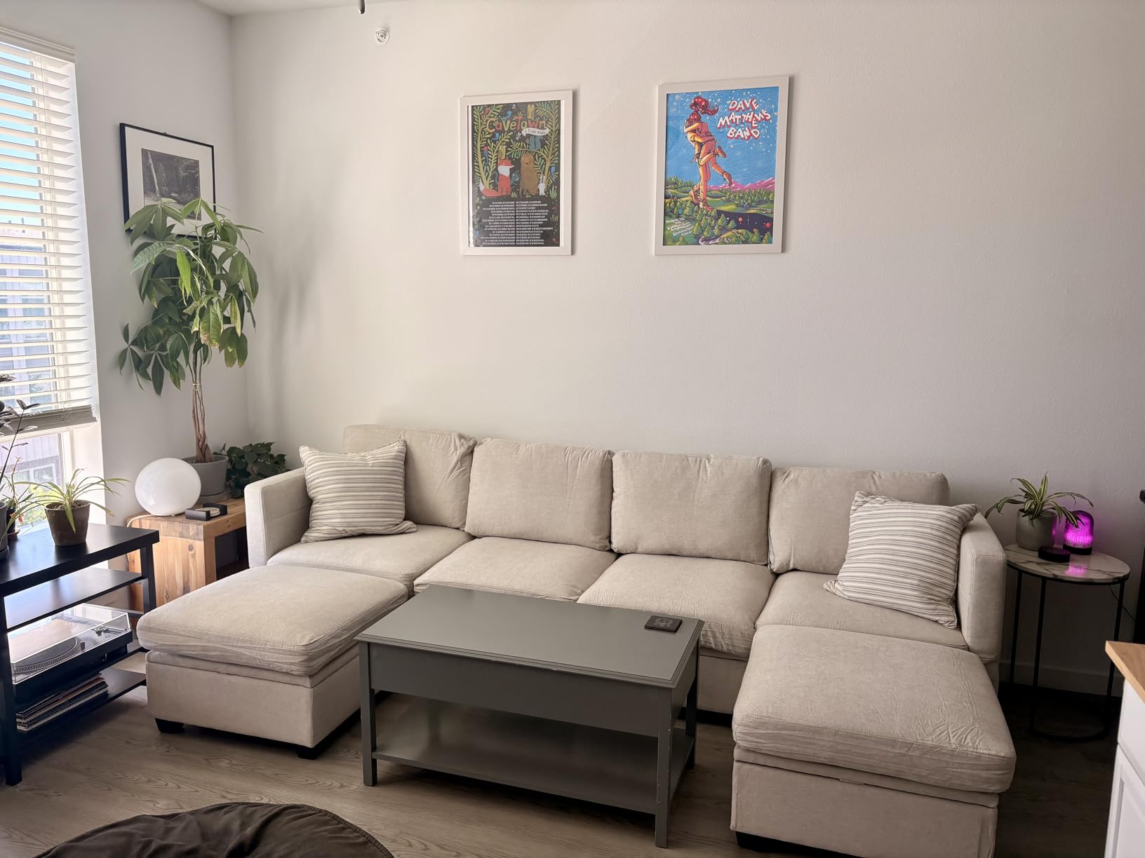 Weture Modular Sectional Sofa with Storage, U Shaped Sectional Couch for Living Room, Convertible Modular Sofa Couch with Ottomans, High Supportive & Soft Sponge, 6 Seat customer photo 1