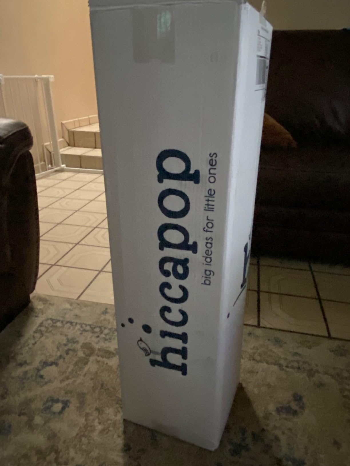 Hiccapop Baby Crib Mattress, Waterproof, Dual Sided Foam Baby Mattress, Firm Side for Babies, Soft Memory Foam Side for Toddlers, Made in USA customer photo 2