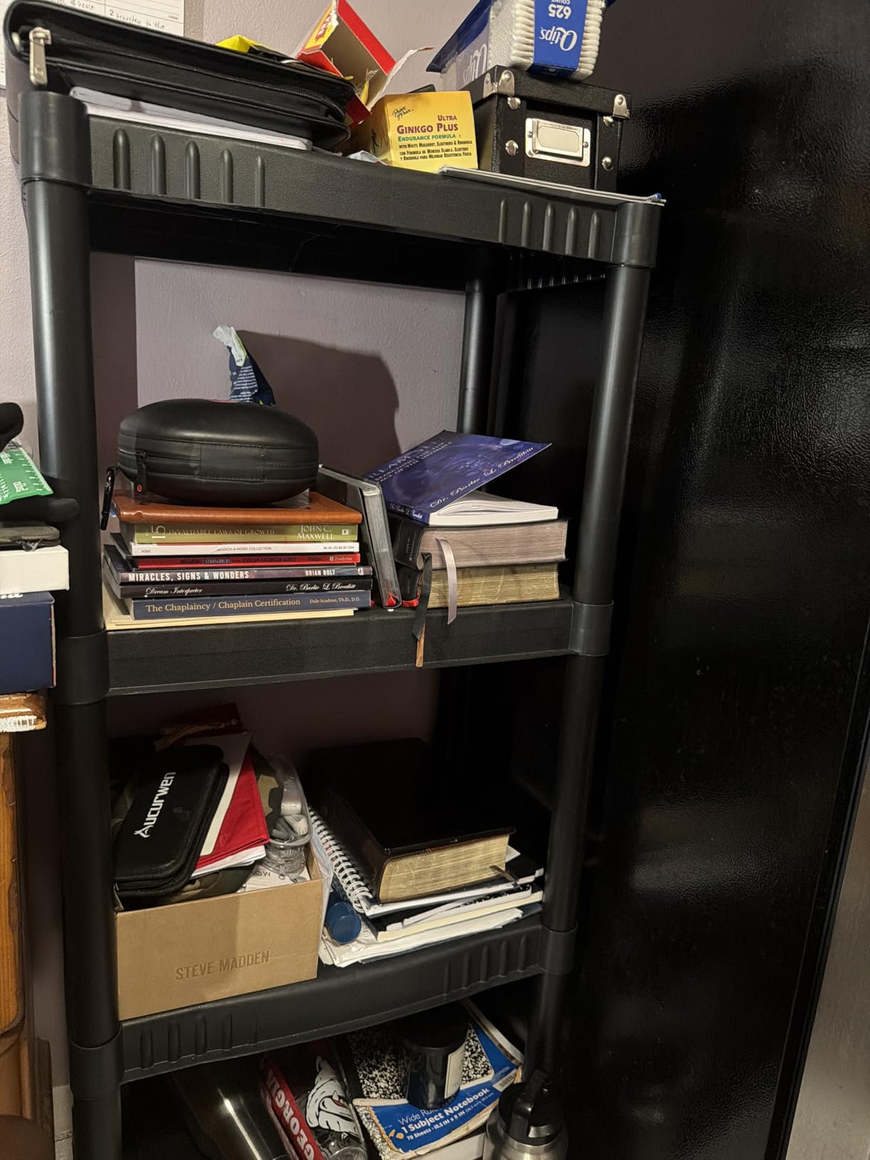 Plano 4-Shelf Plastic Storage Shelves, 48