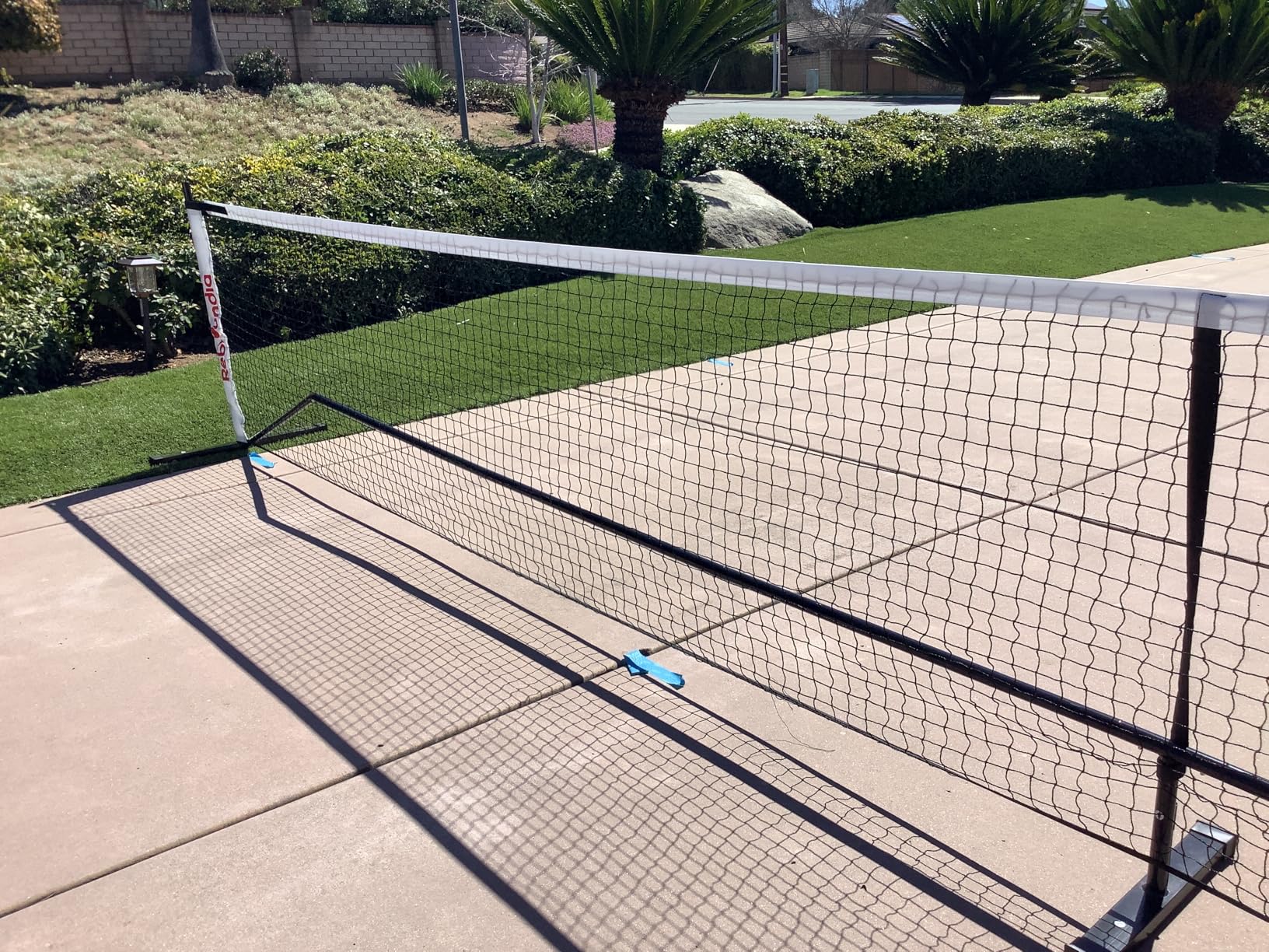 Portable Pickleball Net System - Official Regulation Size Pickle Ball Net for Outdoor and Indoor Use Durable and Lightweight Pickleball Nets for Competitive and Recreational Play customer photo 2