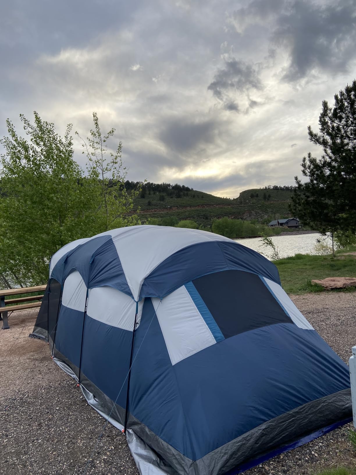 PORTAL 6/8/10 Person Family Camping Tent with Screen Room, Water Resistant Big Tunnel Tents with Rainfly, Large Family Tent for Camping, Outdoor, Patio customer photo 2