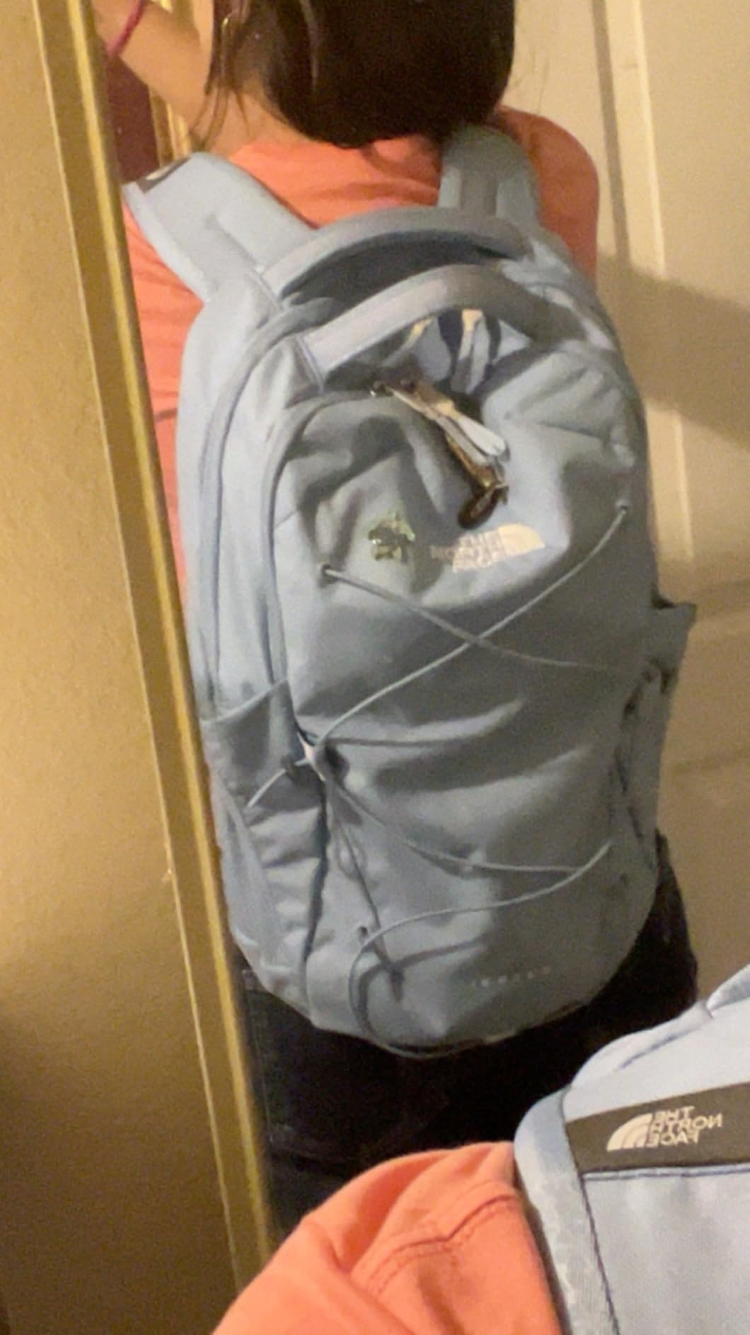 The North Face Women's Jester Everyday Laptop Backpack - Commuter Travel Bag, Laptop Sleeve, Water-Repellent, Pink Moss, One Size customer photo 1
