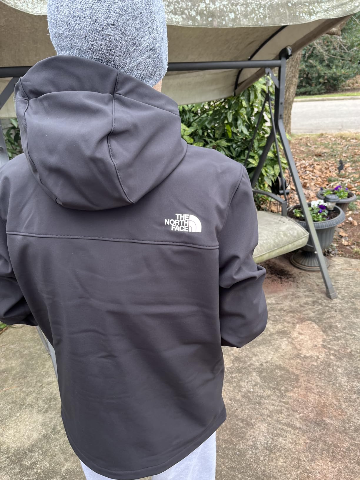 The North Face Men's Apex Bionic 3 DWR Softshell Hooded Jacket - PFAS Free customer photo 1