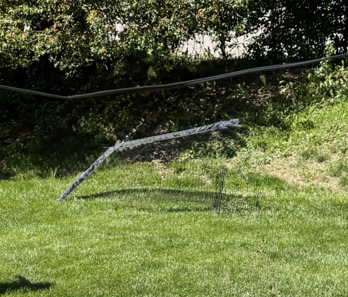 Kids Soccer Goals for Backyard, 2 of 6 x 4 ft Kids Soccer Goal Set with 10 Soccer Cones, Agility Ladder & Carry Bag customer photo 1