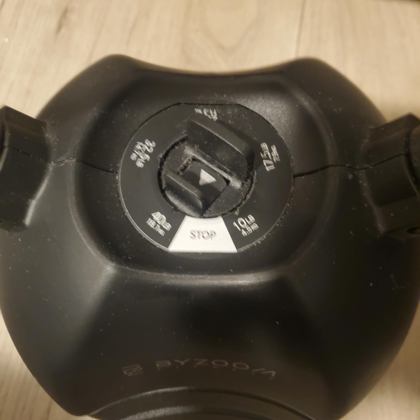 BYZOOM FITNESS Pure Series Adjustable Kettlebell 30/40/50LB - 5-IN-1 Weight Change, Patented Quick-Change Mechanism, Ergonomic Curved Handle for Home Gym, Strength Training, HIIT, White OR Black customer photo 2