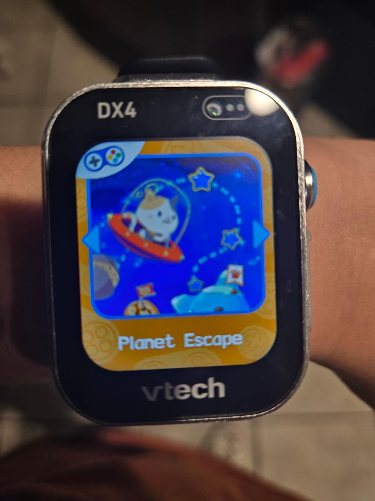 VTech KidiZoom Smartwatch DX4, Blue customer photo 1