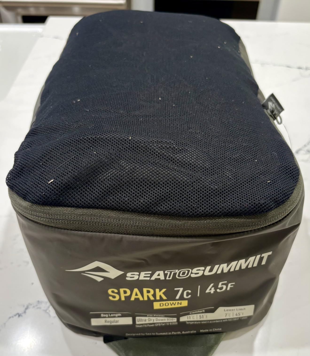 Sea to Summit Spark Ultralight Down Sleeping Bag - Ultra-Compact 850+ Fill Power Goose Down for Backpacking and Alpine Adventures customer photo 1