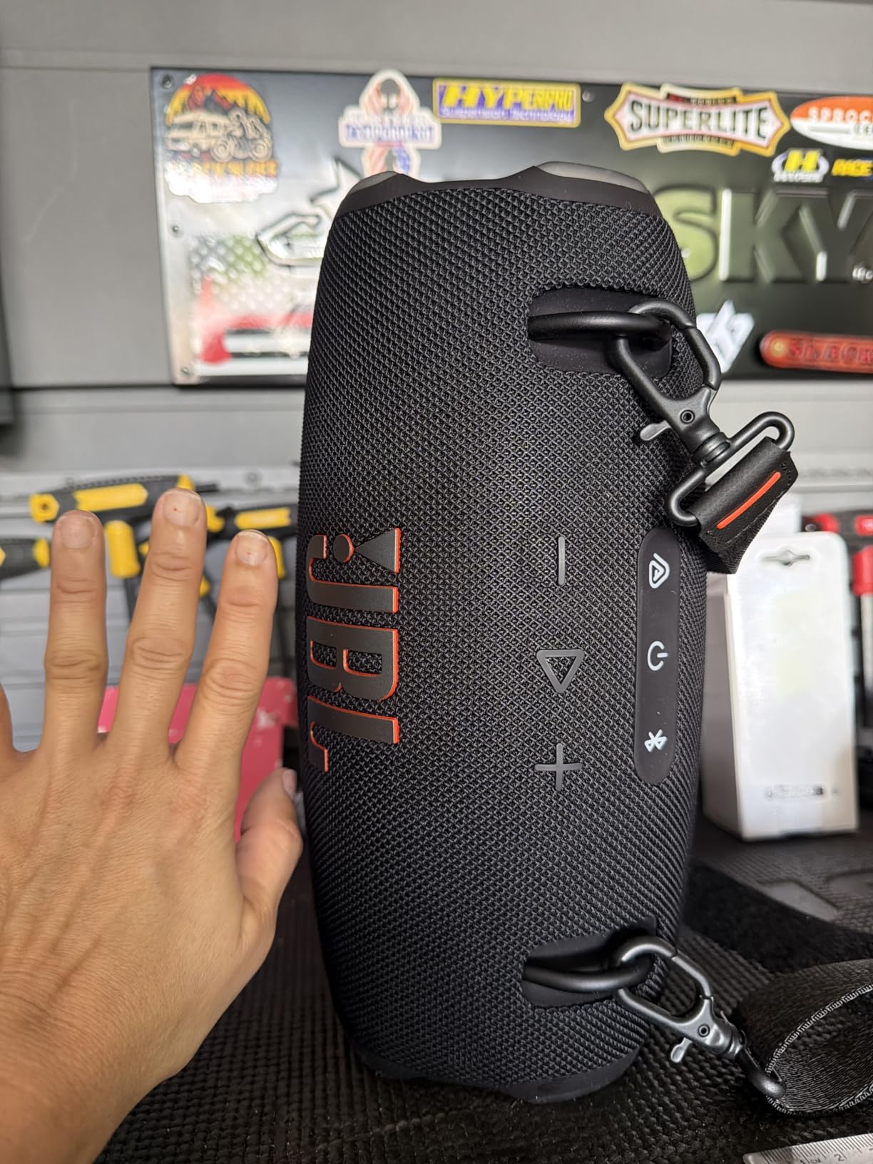 JBL Xtreme 4 - Portable Bluetooth Speaker, Powerful Sound and Deep Bass, IP67 Waterproof, 24 Hours Playtime, Powerbank, Auracast customer photo 2