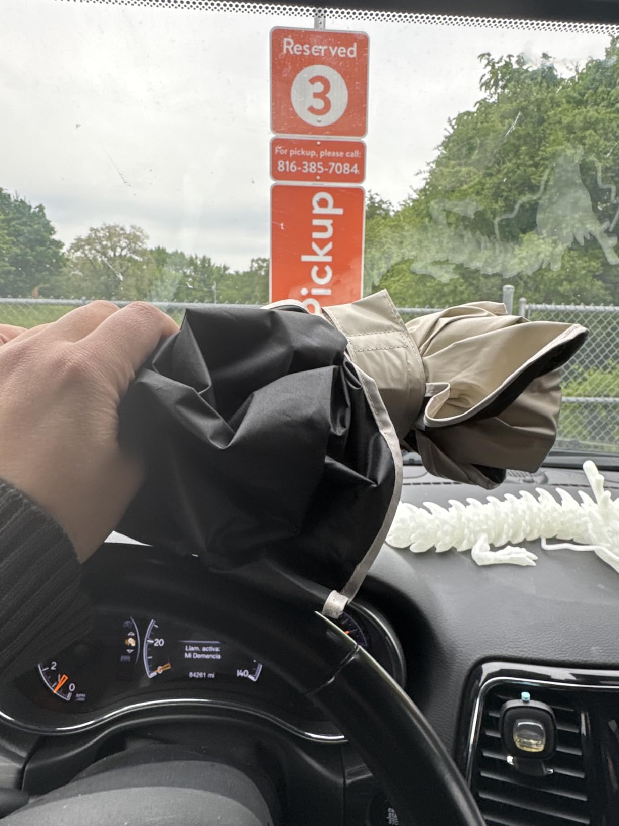 [Upgraded] Nmoiss Windshield Sun Shade Umbrella - [Vinyl Coating Heat Shield] Protect Car from Sun Rays & Heat Damage Keep Cool and Protect Interior, Spring Structure Edge Medium 56