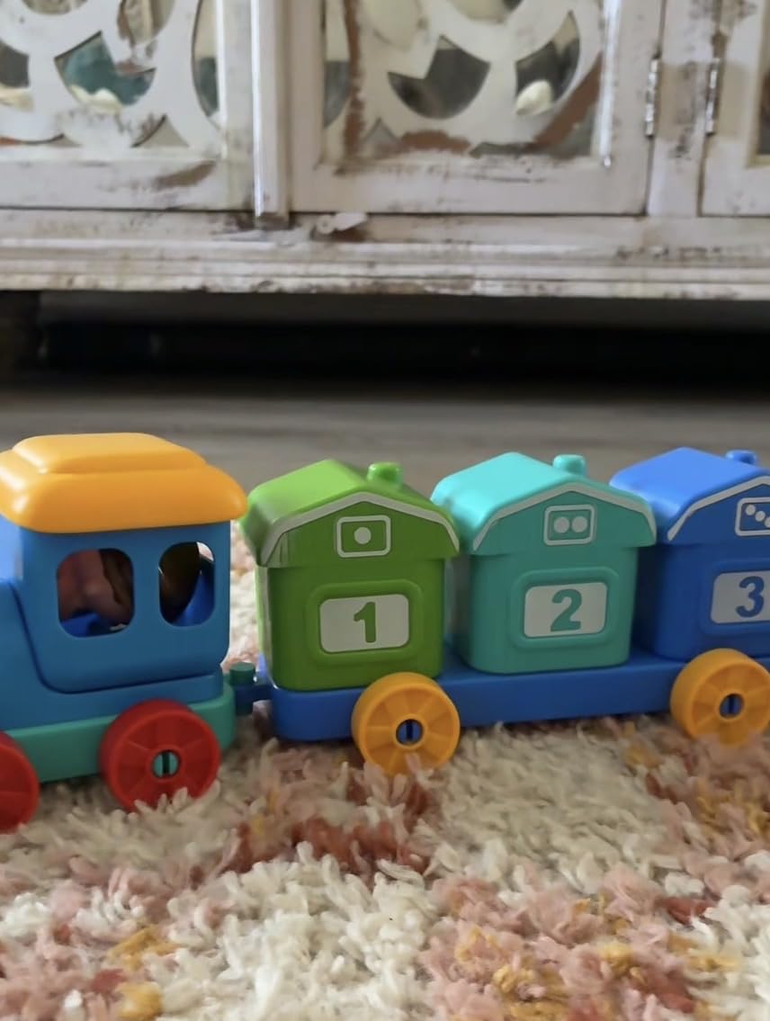 Play-Act Learning Toy for Toddlers - Montessori Learning Farm Train customer photo 2