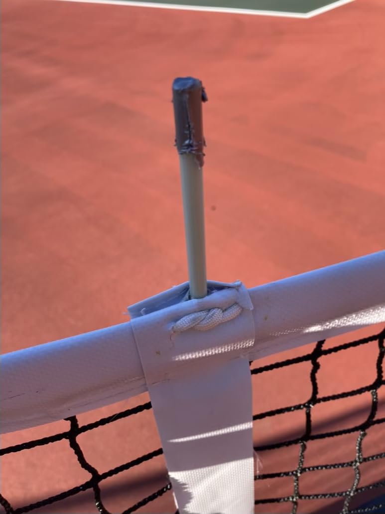 A11N SPORTS Aluminum Tournament Pickleball Net with Tension Lock System & Built-in Wheels - Conform with IFP Regulations customer photo 2