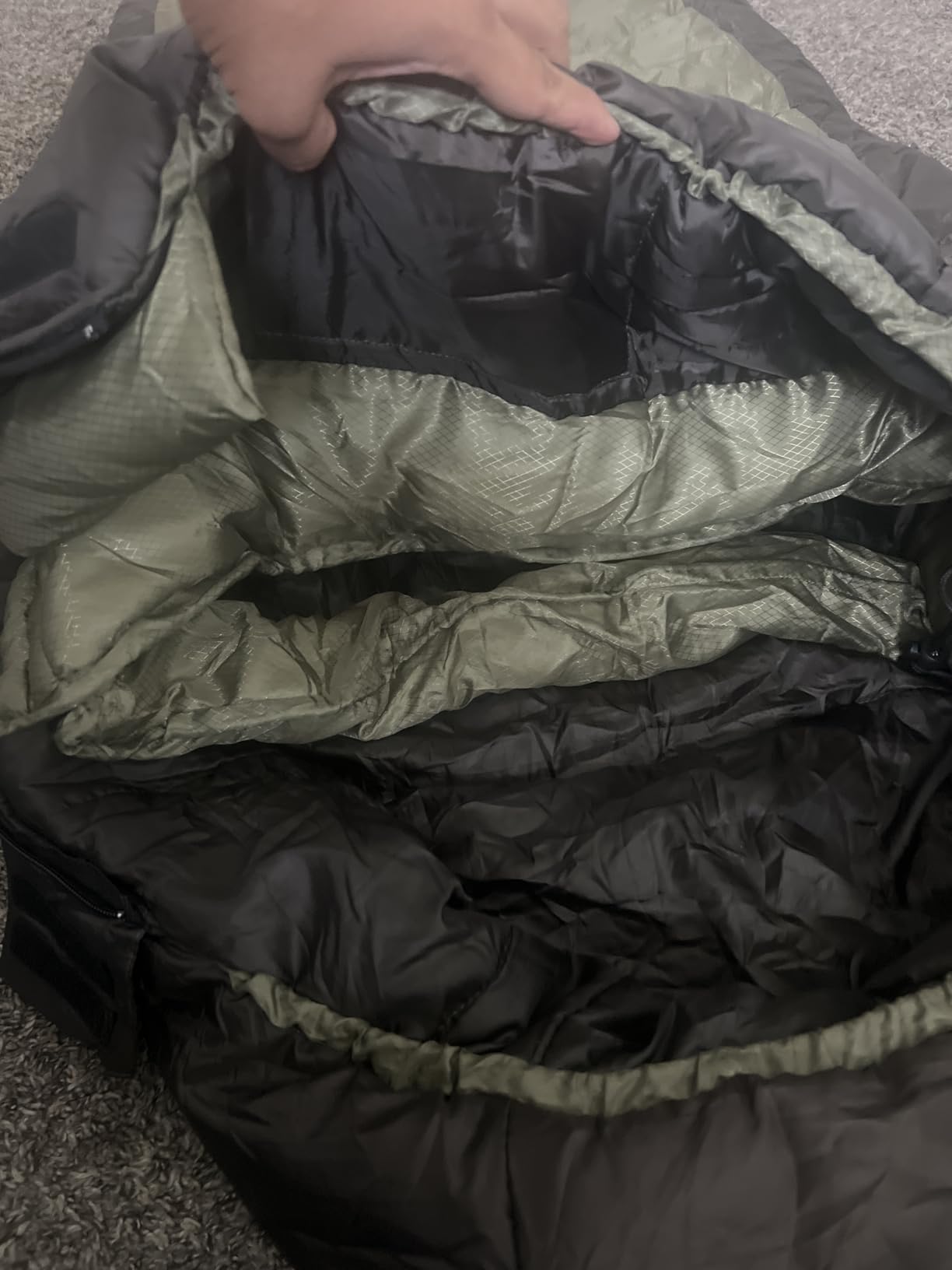 Coleman North Rim 0°F Sleeping Bag, Cold-Weather Mummy Sleep Sack with No-Snag Zipper & Adjustable Hood for Warmth & Ventilation customer photo 2