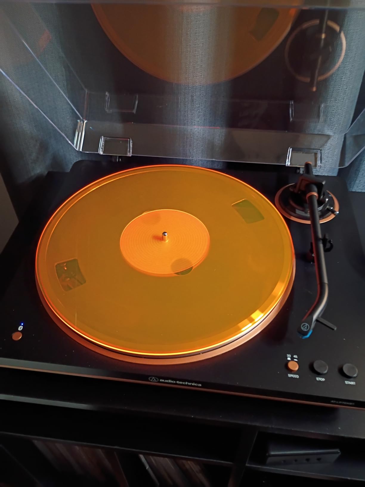 Audio-Technica AT-LP70XBT Wireless Turntable (Black/Silver) customer photo 2