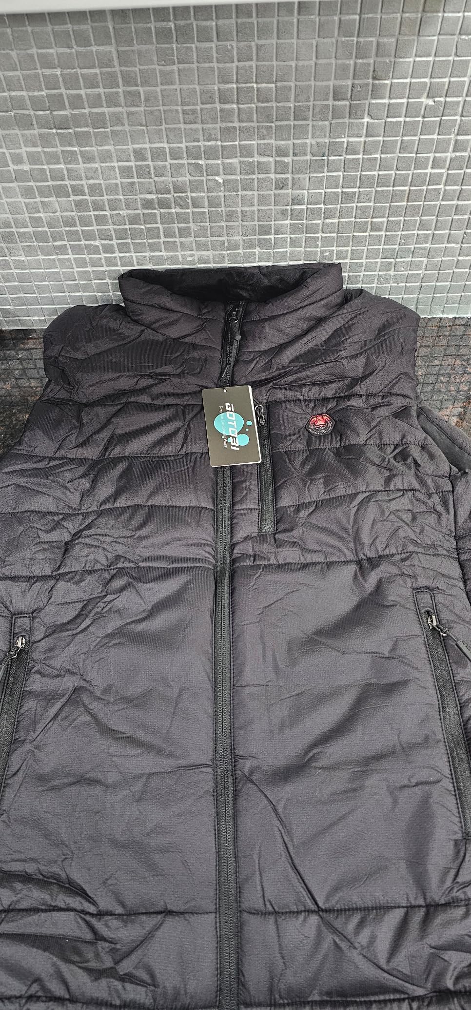 Heated Vest for Men with 16000mAh 7.4V Battery Pack, Ergonomic 9 Heating Zones, Smart Temp Control Men's Heated Vest customer photo 2