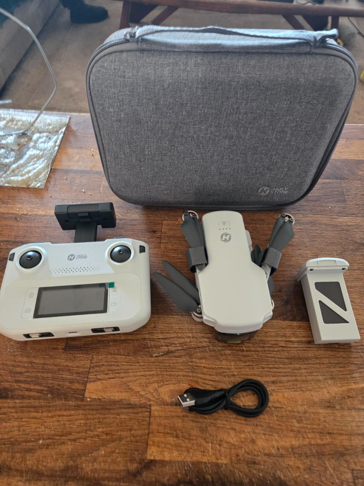 Holy Stone HS360E GPS EIS Drones with Camera for Adults 4K, 249g FAA Compliant Lightweight Foldable FPV RC Quadcopter Drone with 1200W Sensor, 20000ft Range, Auto Return, Follow Me, Upgraded HS360S customer photo 2