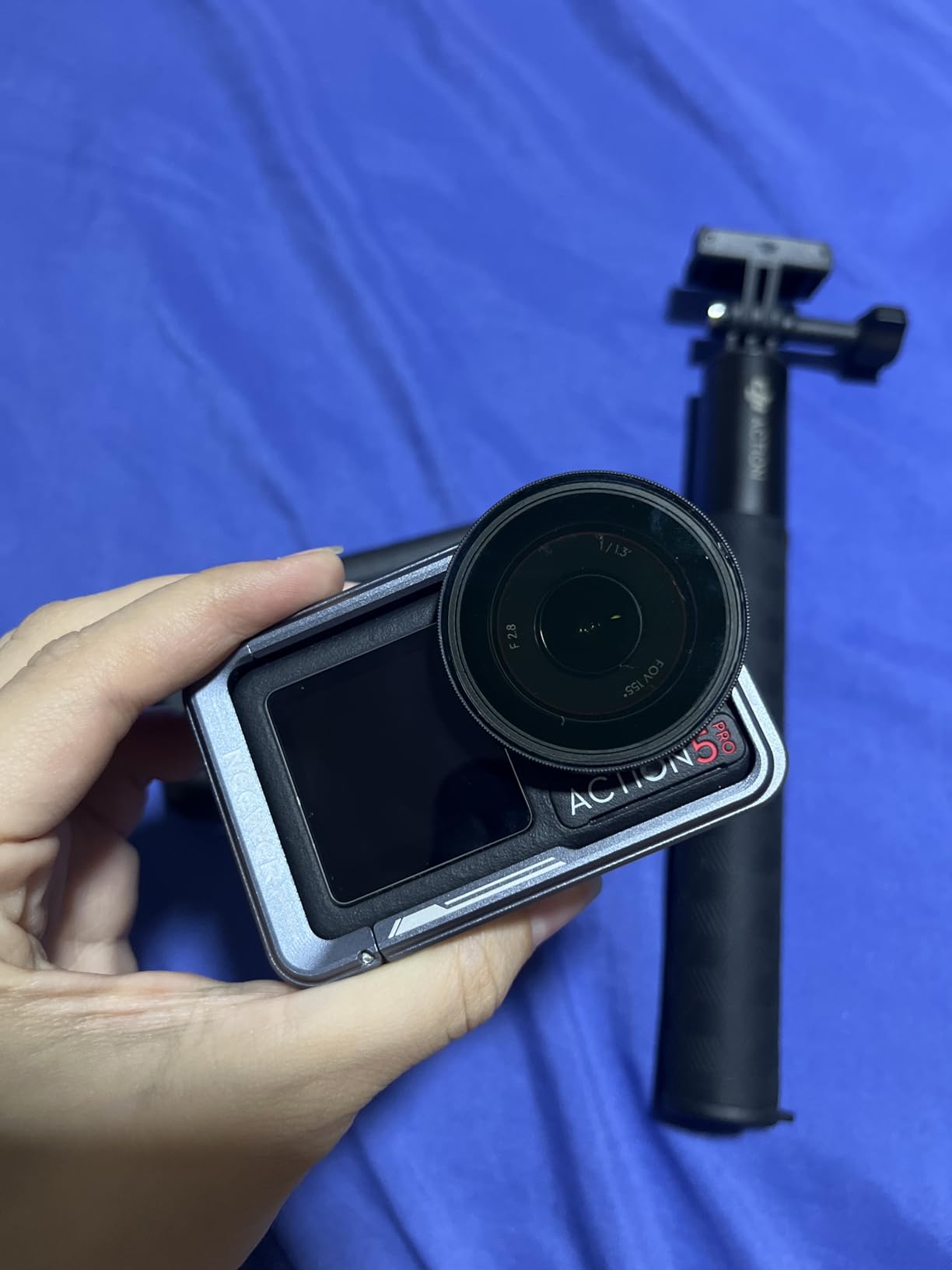 DJI Osmo Action 5 Pro Adventure Combo, Waterproof Action Camera with 1/1.3