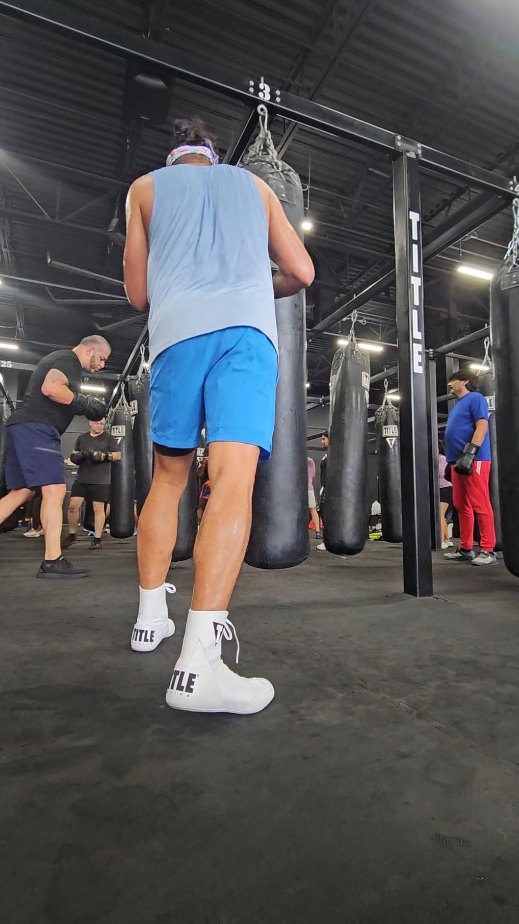 Everlast Speed-Flex Encore Mid-Top Boxing Shoes customer photo 2
