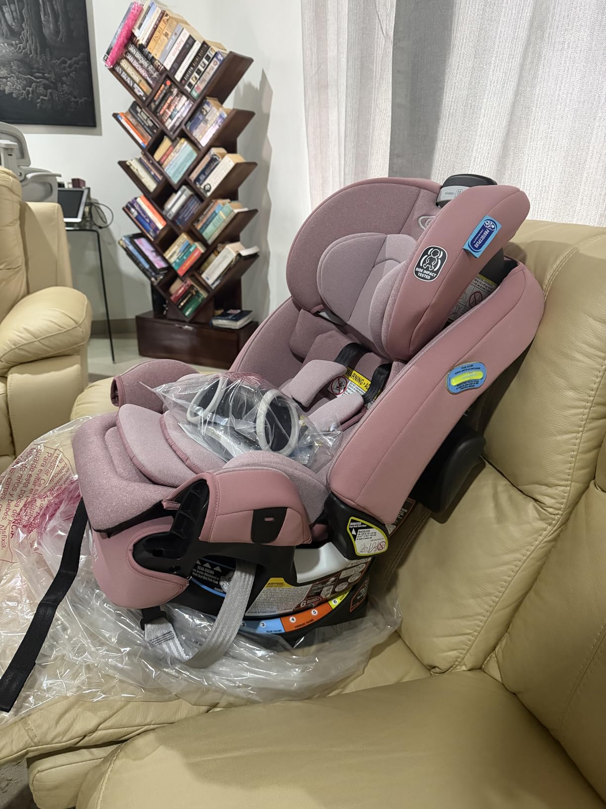 Graco 4Ever DLX 4 in 1 Car Seat | Infant to Toddler Car Seat, Maven, Adaptable for 10 Years of Use customer photo 1