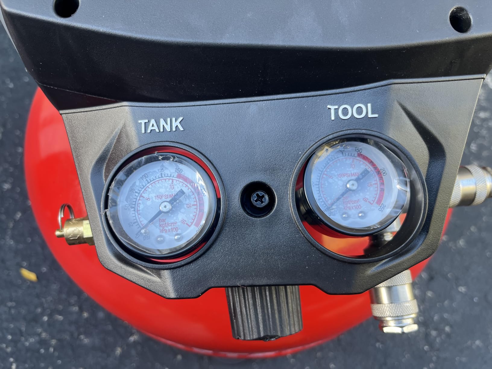 Craftsman Air Compressors 6 Gallon Portable Pancake Air Compressor, Oil Free Max 150 PSI 1.0HP 2.6 CFM@90PSI (CMXECXA02106410) customer photo 2