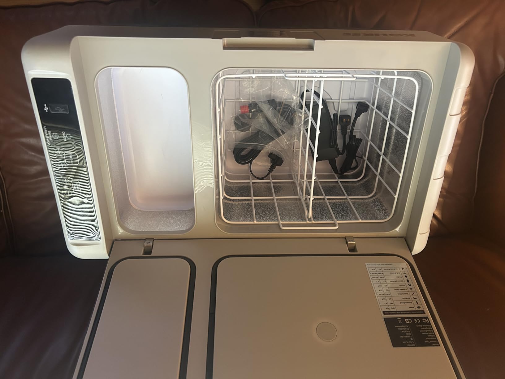 Kohree 12 Volt Car Refrigerator, 19QT(18L) Car Fridge with Large Handle, -4℉~68℉ 12V Electric Cooler 12/24V DC 12/24V DC, 110-240V AC Compressor Portable Freezer for Camping Road Trips Travel customer photo 2