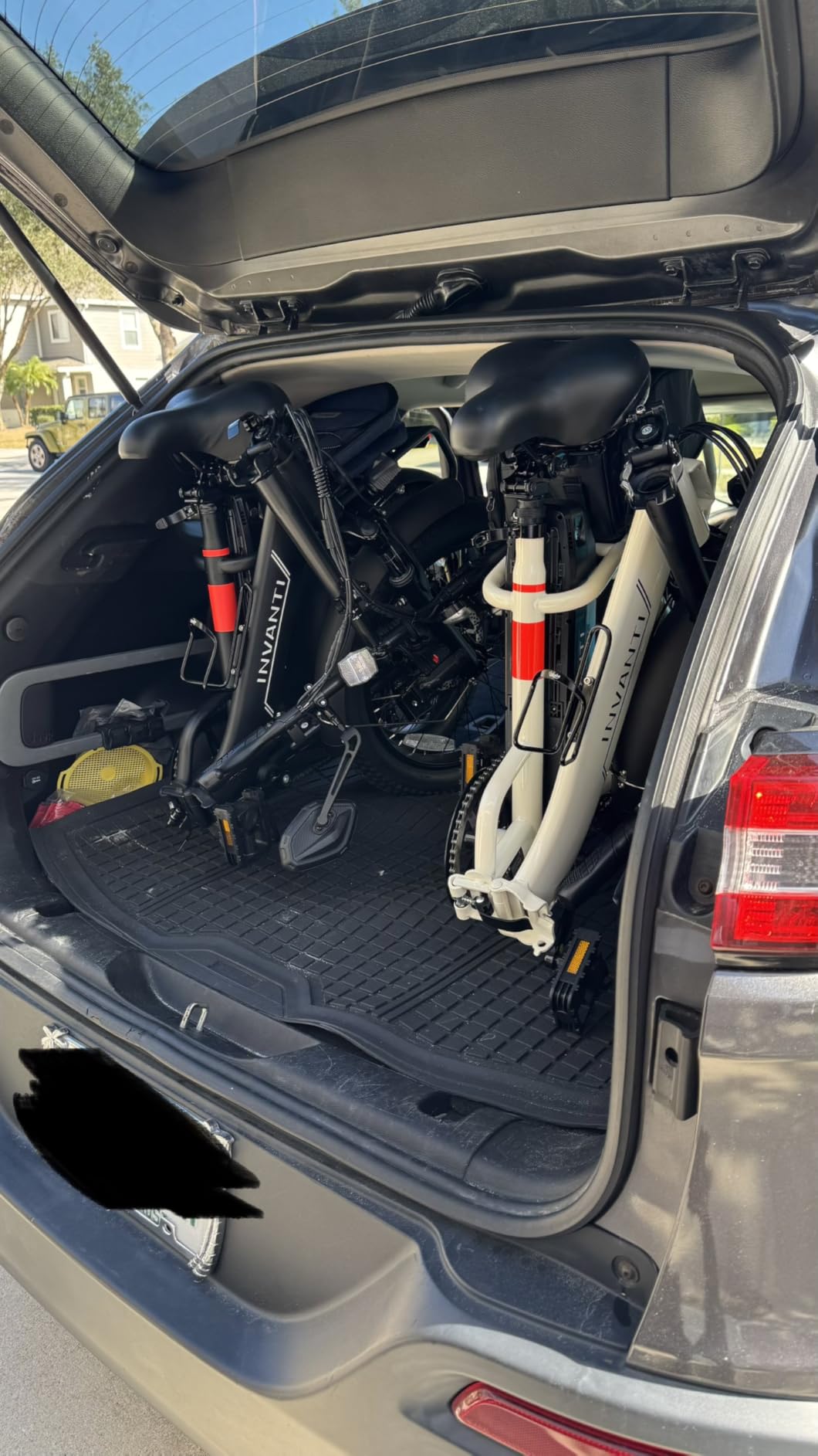 INVANTI Foldable Electric Bike, 1000W Peak Motor, 25MPH Top Speed, 20