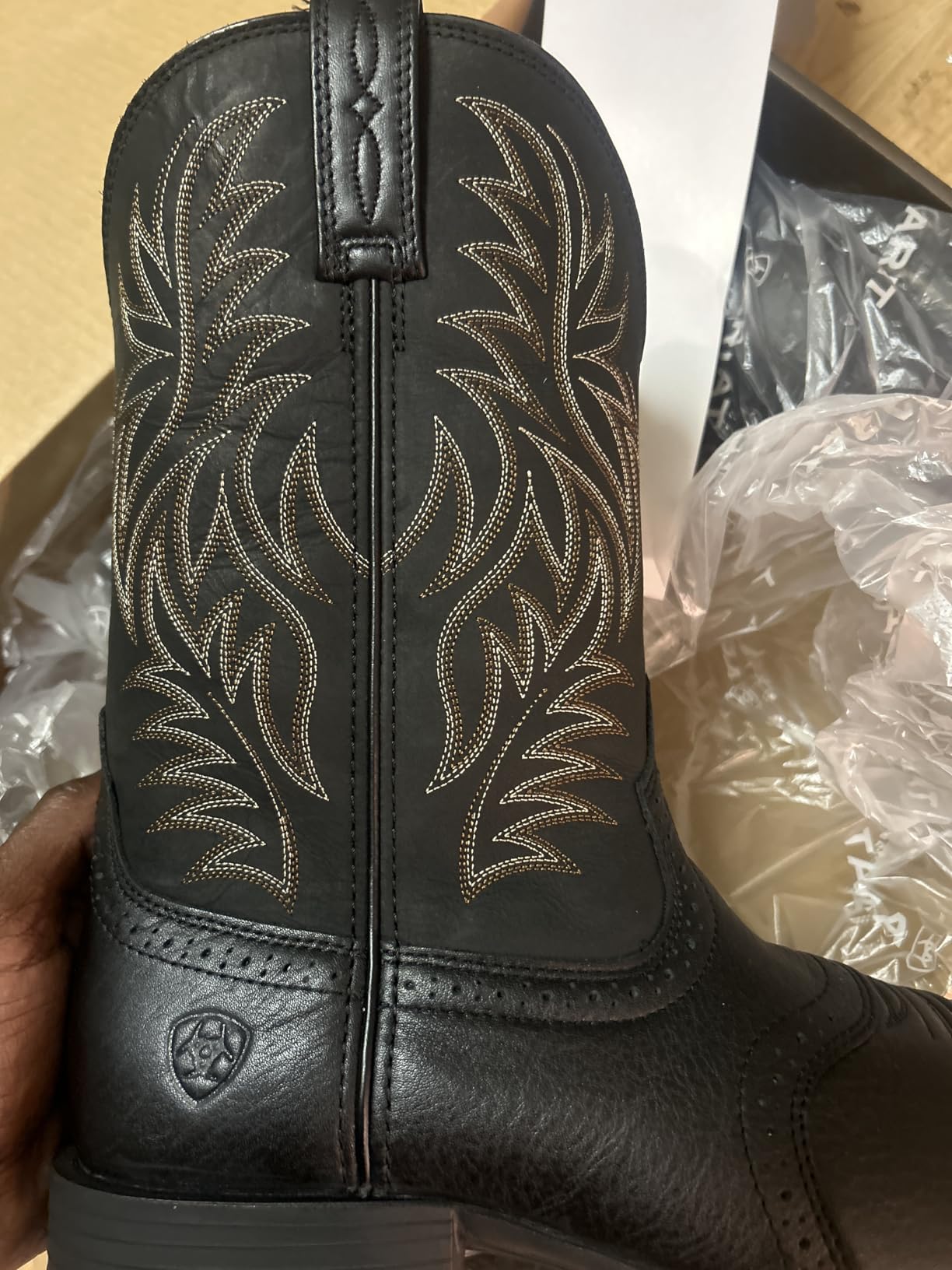 Ariat Sport Wide Square Toe Western Boot customer photo 1