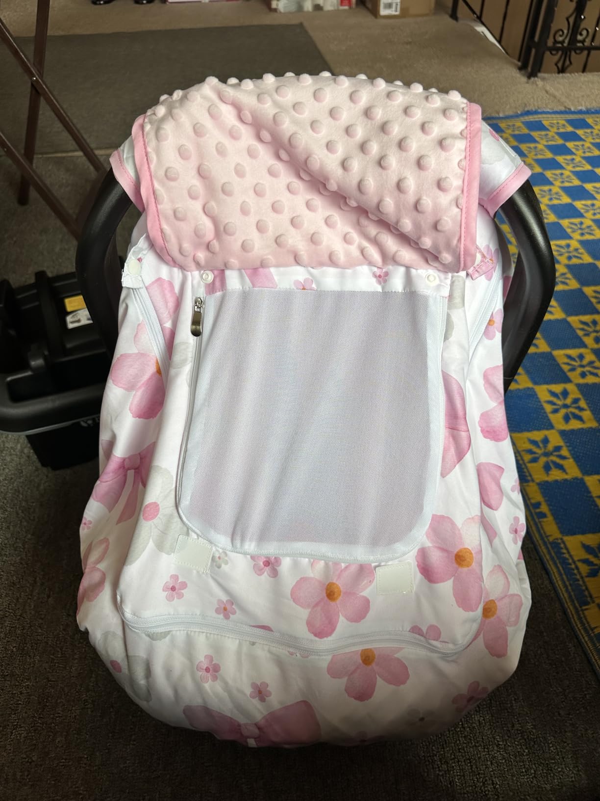 Baby Trend EZ-Lift PRO Infant Car Seat, Dash Tan - Lightweight Premium Carry, Plush Infant Cushioning, Adjustable Harness Support customer photo 1