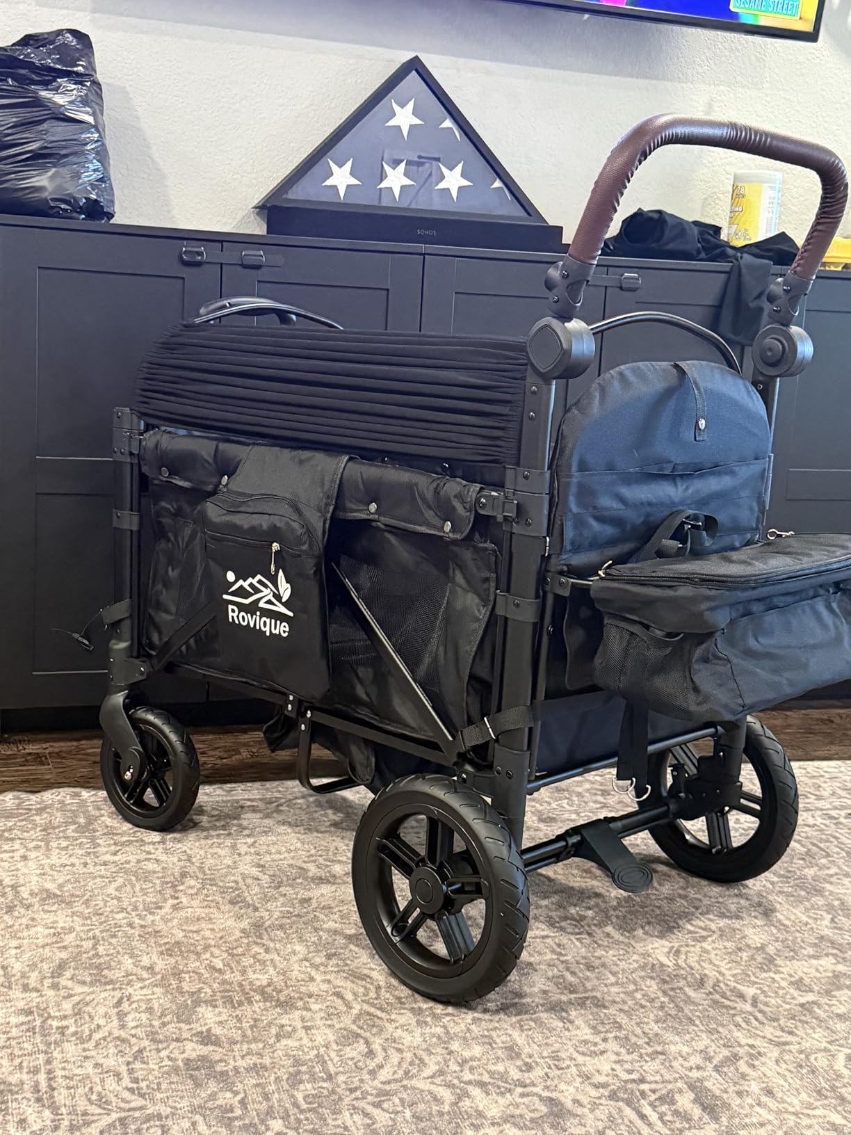 Rovique Wagon Stroller for 2 Kids customer photo 2