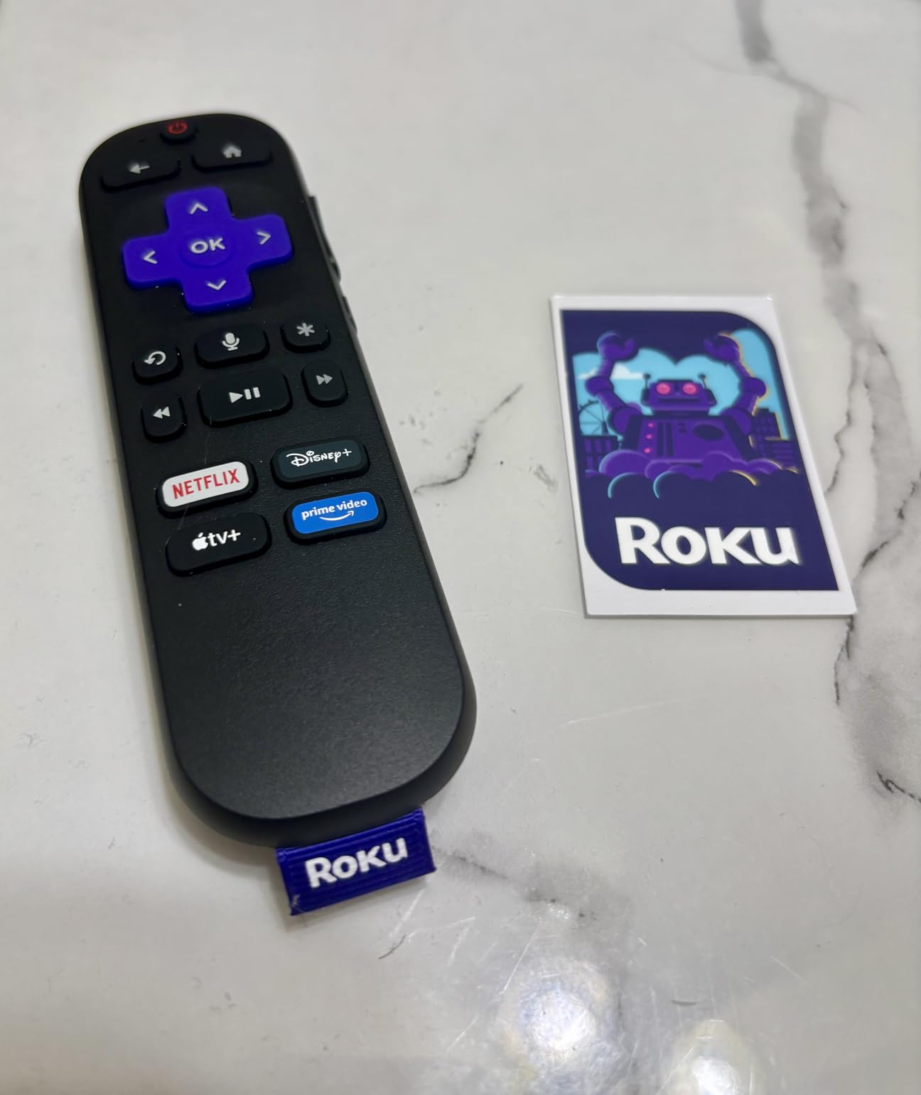 Roku Streaming Stick HD - HD Streaming Device for TV with Roku Voice Remote, Free & Live TV customer photo 2