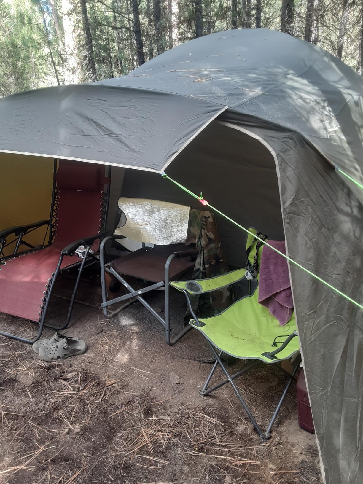 Three Bears Family Camping Tent - 6-Person Spacious Design, 3000mm Waterproof, Suitable for Road Trips/Backyards/Extended Camping Adventures in All Scenarios customer photo 1