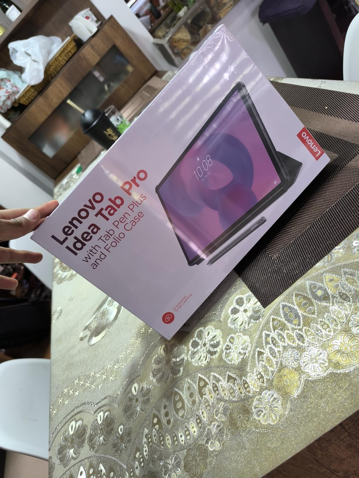Lenovo Idea Tab Pro with Google Gemini - Student Tablet - 12.7 3K LCD Display - 8 GB Memory - 128 GB Storage - MediaTek Dimensity 8300 - Includes Pen and Folio Case customer photo 2