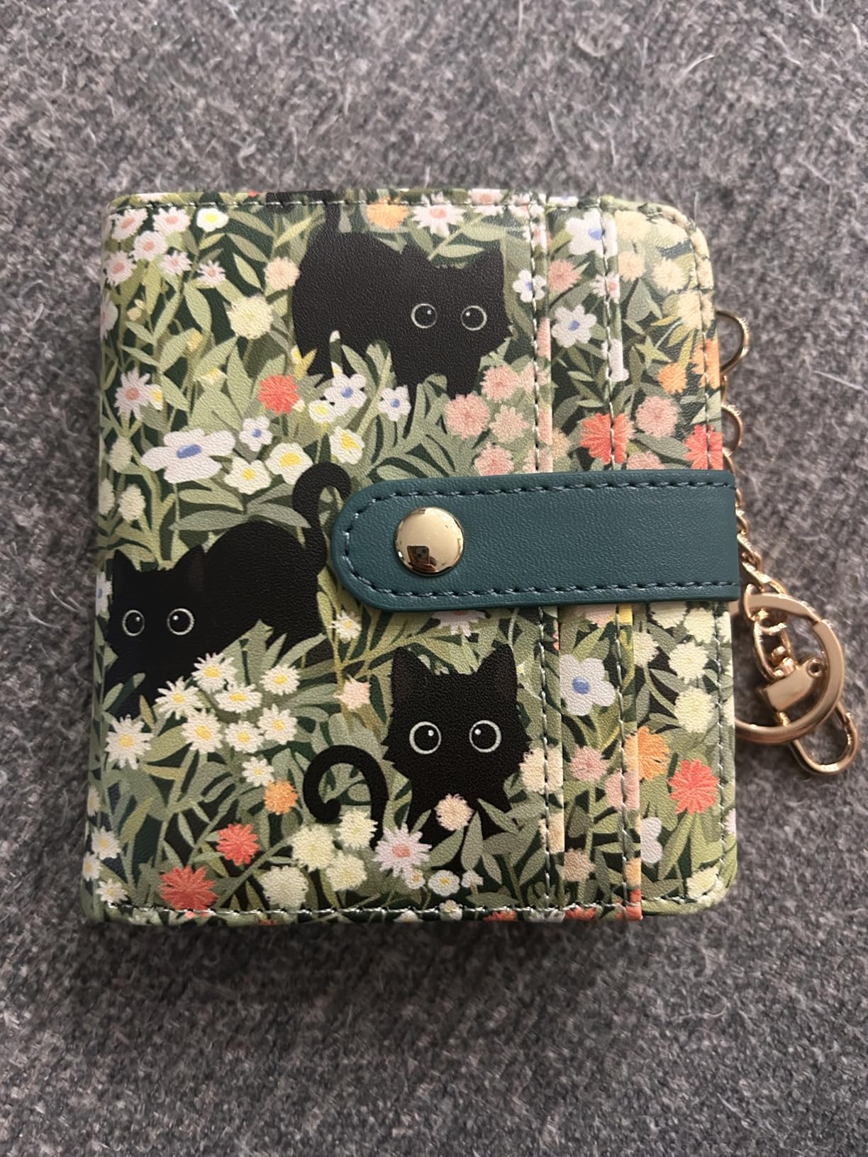 Jogjam Small Ladies Wallet Rfid Slim Thin Compact Credit Card Women Wallet PU Leather Bifold Cash Wallet Zipper Coin Pocket ID Window customer photo 1