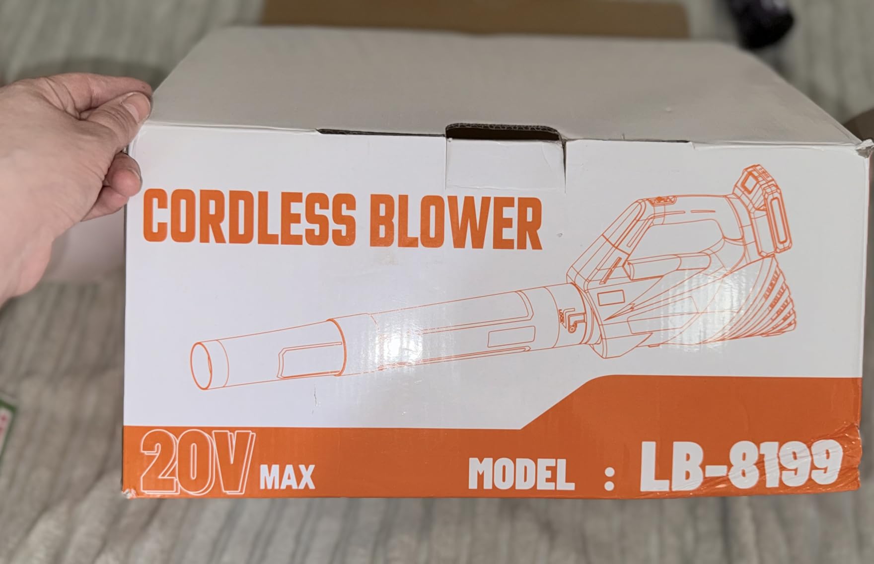 2026 Upgrade Leaf Blower, Leaf Blower Cordless with 2 * 2.6AH Batteries and Fast Charger, 450CFM &150MPH and 2 Speed Mode, Lightweight Electric Leaf Blowers for Lawn, Yard, Leaves, Dust Car (Green) customer photo 2