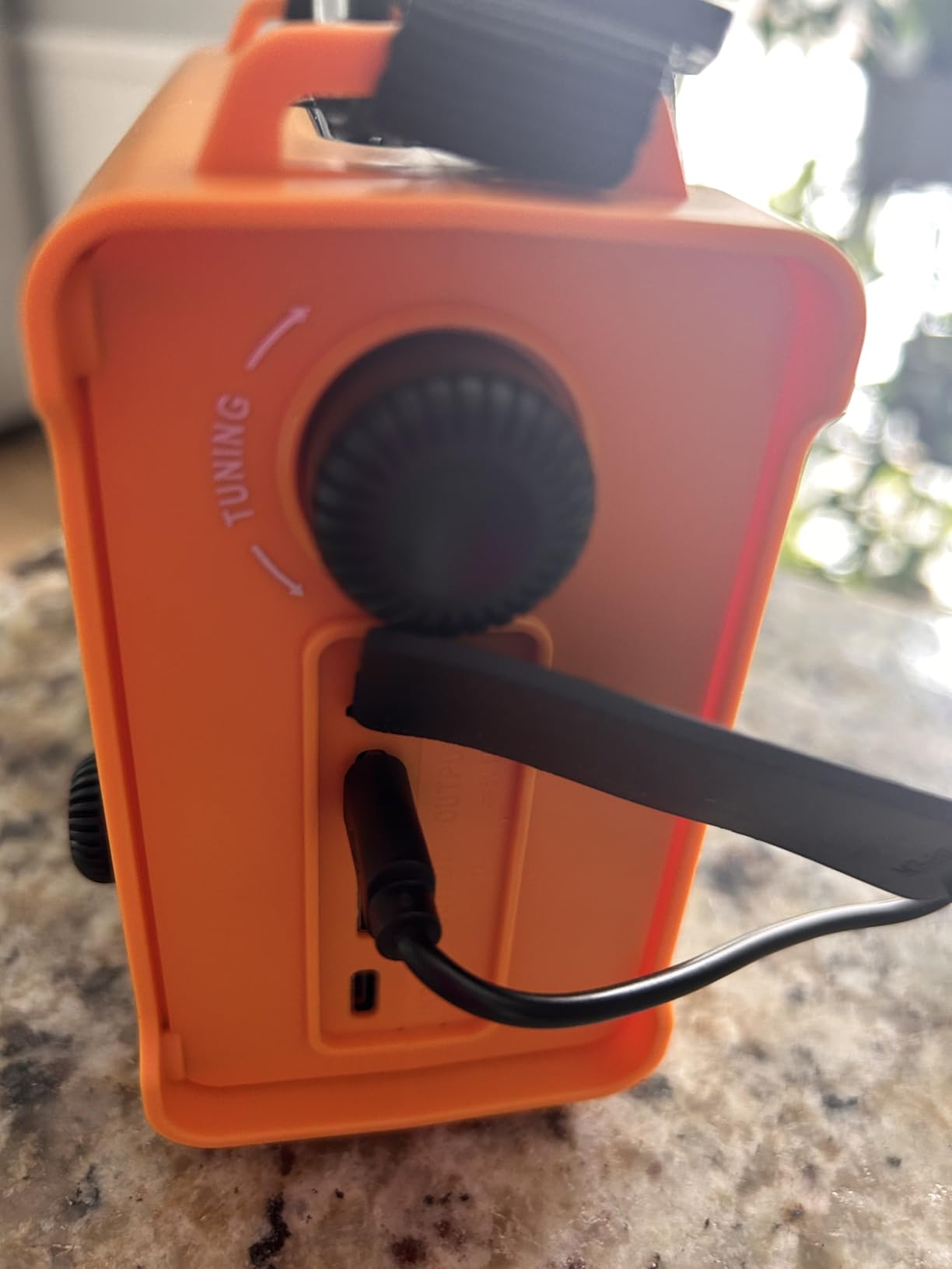 Solar Radio Emergency Hand Crank 12000mAh with Clear Signal, AM FM NOAA Weather Radio Battery Operated with 2-Mode LED Flashlight Cell Phone Charger Dual Outputs SOS customer photo 1