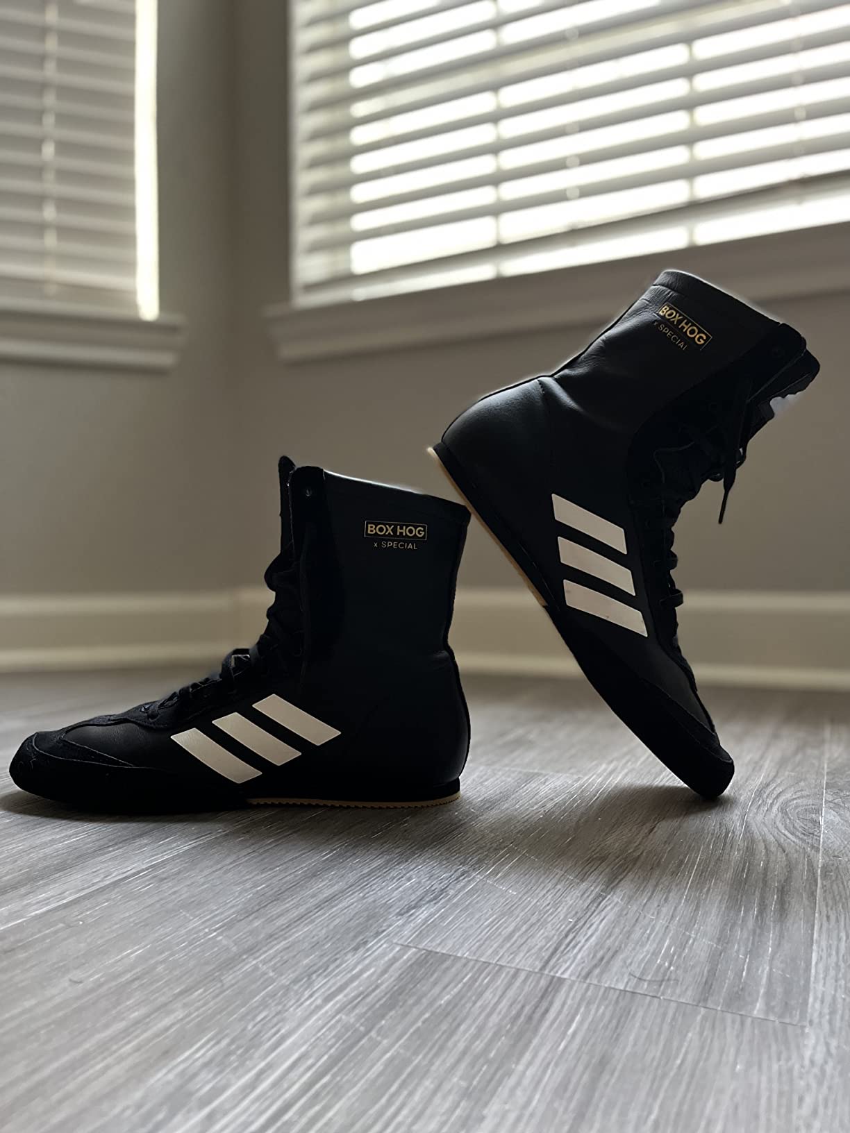 Adidas Unisex-Adult Box Hog 4 Boxing Shoes customer photo 2