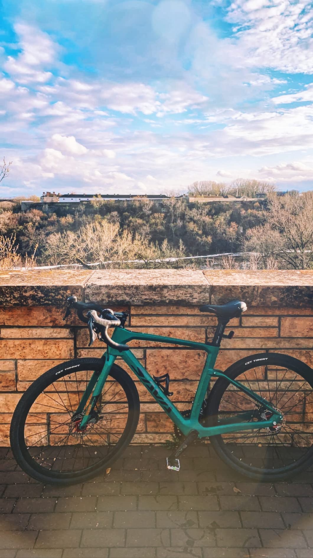 SAVADECK Carbon Gravel Bike - T800 Carbon Frame & Fork | Shimano U6000 11-Speed Groupset | Hydraulic Disc Brakes customer photo 2
