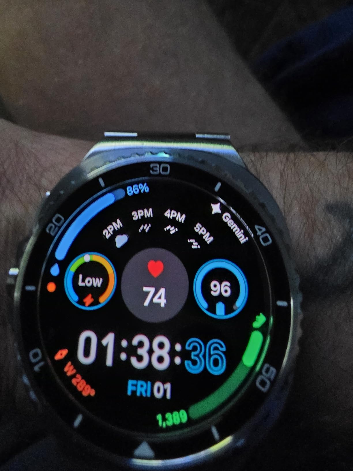 Galaxy Watch 8 Classic (2025) 46mm Bluetooth Smartwatch, Cushion Design, Rotating Bezel, Quick Button, Sleep Coaching, Running Coach, Energy Score, Black [US Version, 2 Yr Warranty] customer photo 1