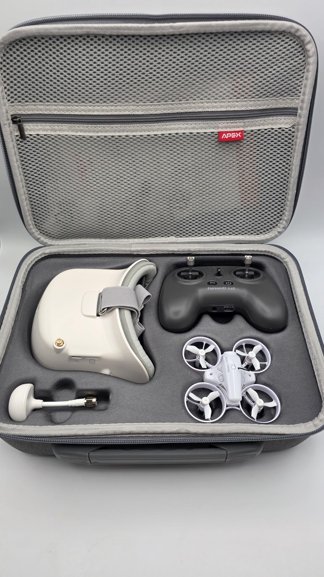 APEXFPV FPV Drone Kit,FPV Goggles Beginners Drone,Indoor&Outdoor drone,Trainer Mode,Turtle Mode,Black Box,Anti-loss Beeper,Optical Flow Fixed Point,Drop-resistant,Have Video Tutorials.VR70-4.0 customer photo 2