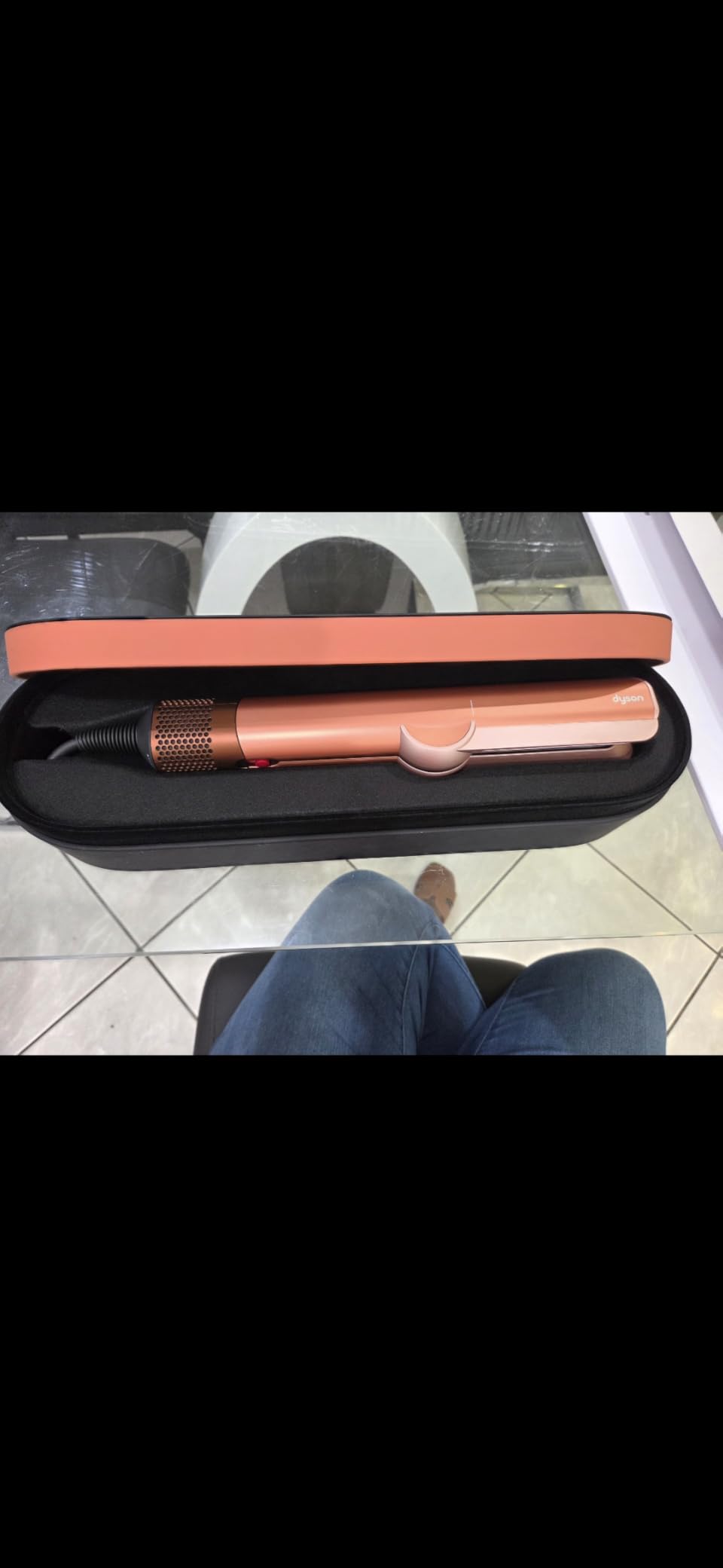 Dyson Airstrait Straightener, Wet to Dry Hair Straightener, No Heat Damage, No hot Plates, All Hair Types customer photo 2