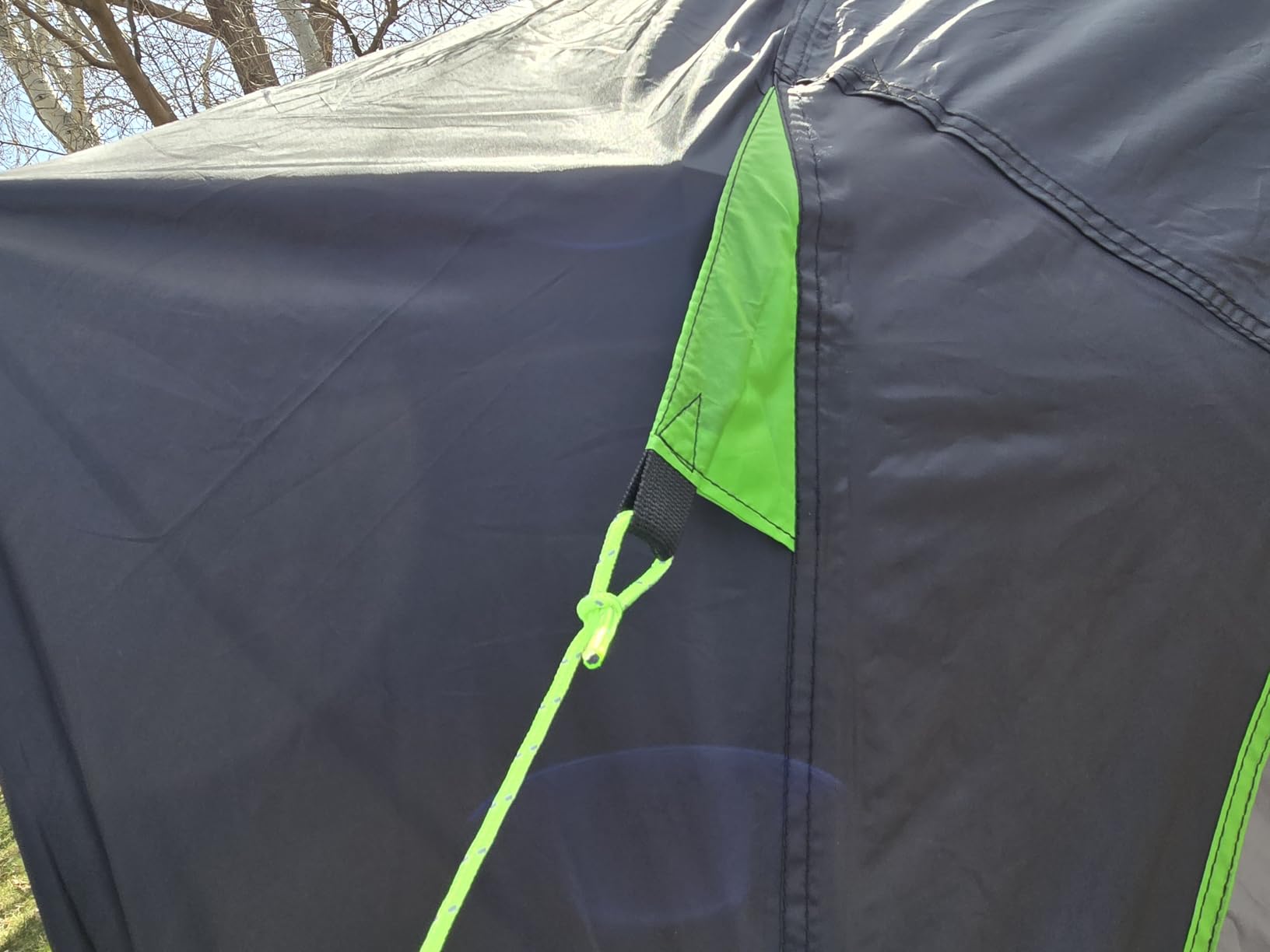 Happy Travel Tent 4 Person Tents for Camping, Waterproof Easy Setup Camping Tent with Top Rainfly, Portable Tall Cabin Tent with 4 Mesh Windows and Carry Bag for Outdoor Camping & Hiking customer photo 2