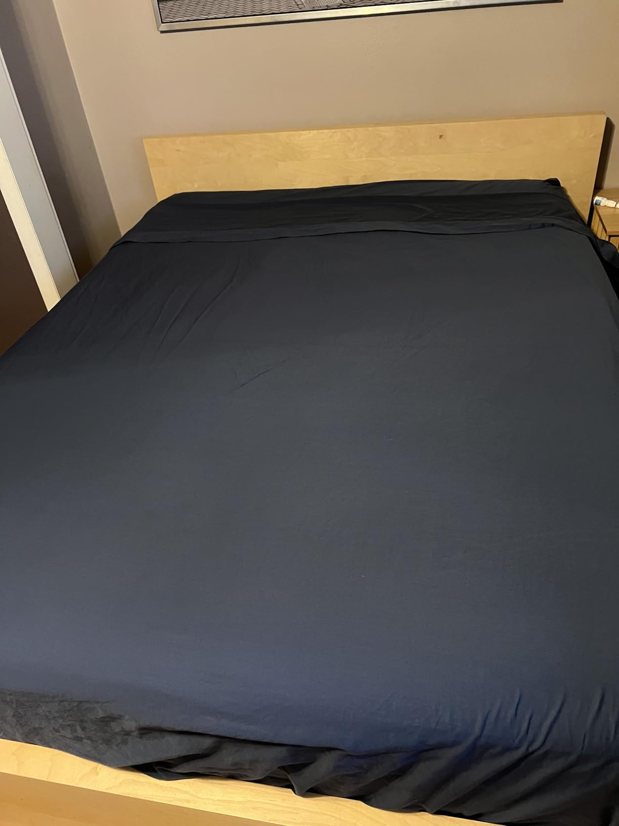 CLOUDSCAPE 100% Egyptian Cotton Queen Sheets - 400 Thread Count Extra Deep Pocket Sheets, Fits Upto Full Bed, All Season Durable Luxury Soft Cooling Cotton Bedding, Breathable Sheets-White customer photo 1