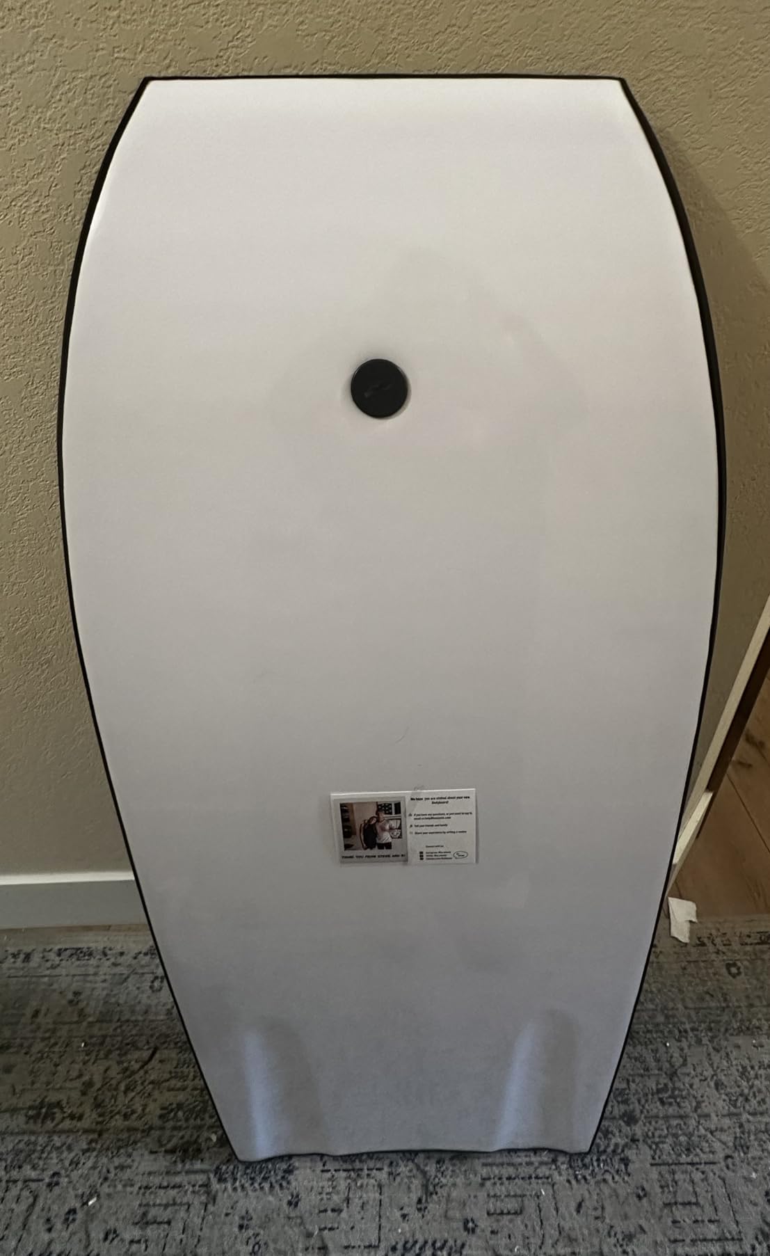 Ho Stevie! Pro Bodyboard - Built for Real Waves - Carbon Stringer, EPS Core, HDPE Slick Bottom customer photo 1