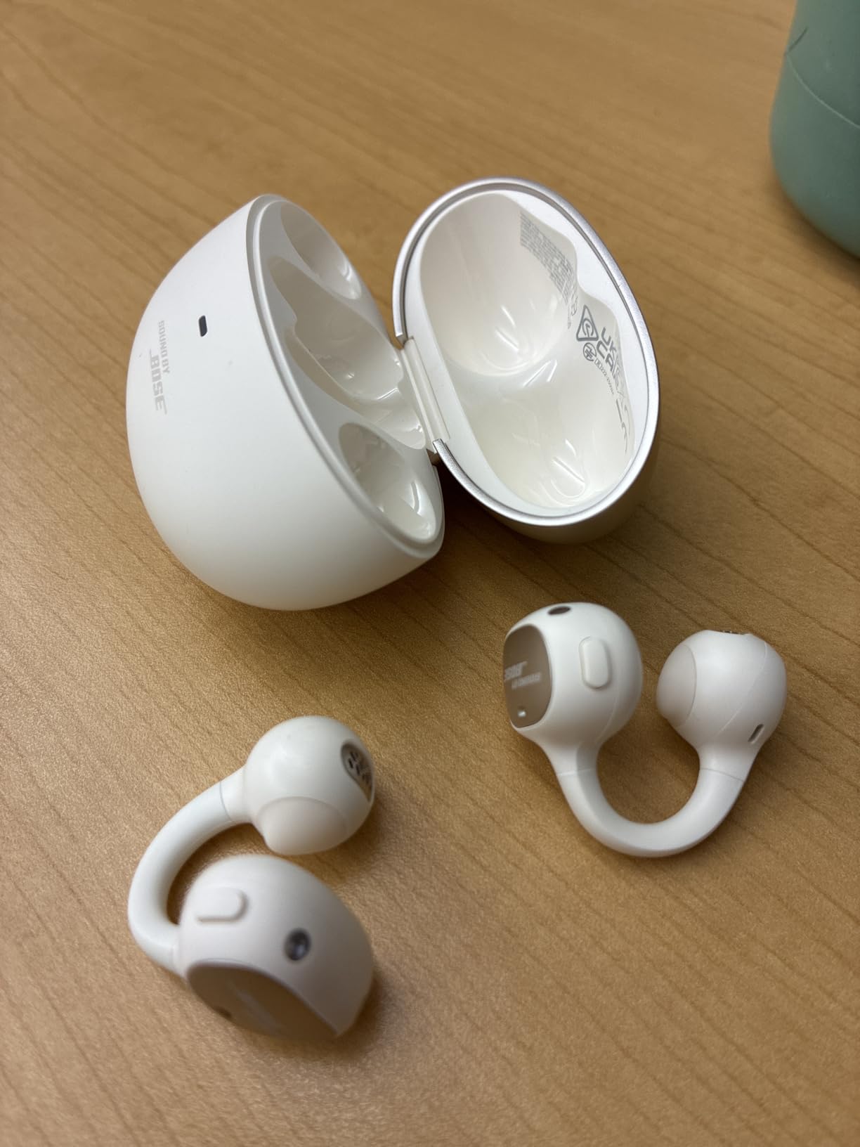 Baseus Inspire XC1 Open Ear Clip-On Earbuds, Sound by Bose, Dolby Audio, Adaptive Tunning Sound, Hybrid 2-Way Driver, Zero-Sense Air Cushion, 4-Mic Adaptive Clear Calls, IP66 Waterproof, 40H Playtime customer photo 2