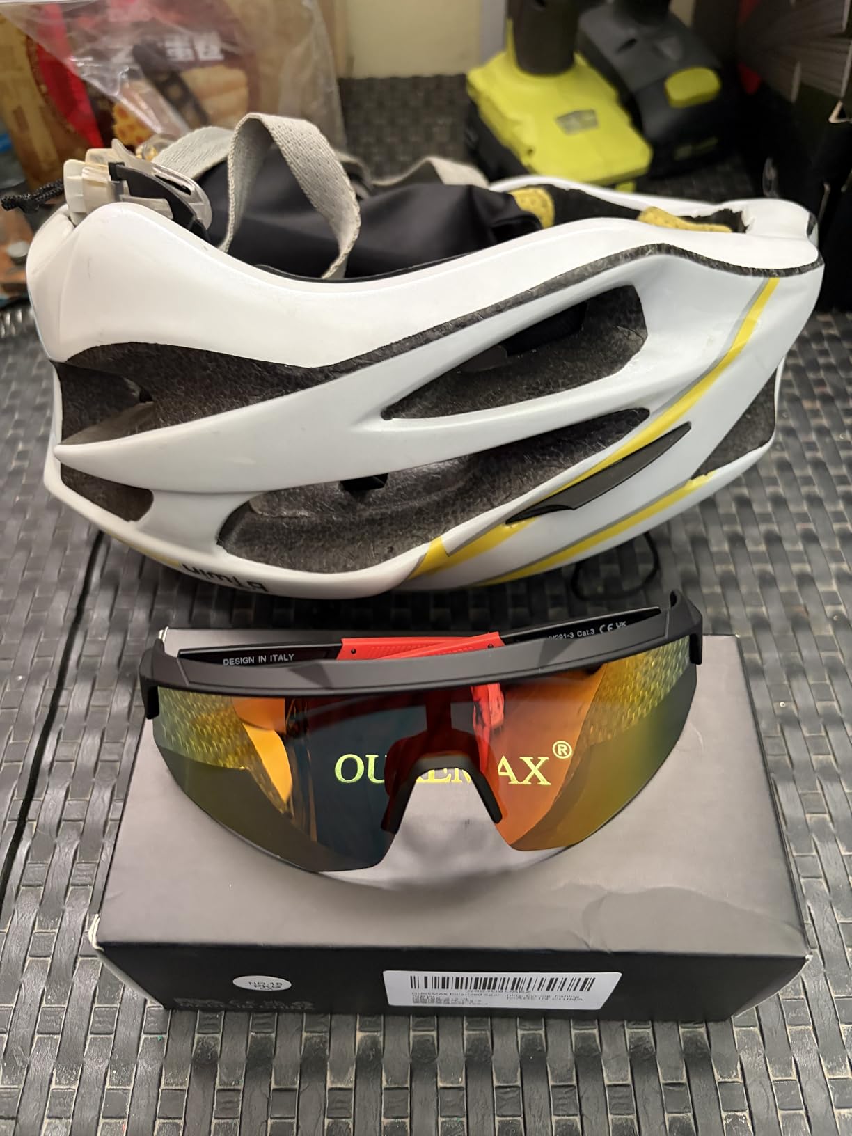 Polarized Sports Sunglasses for Men Women - UV400 One-Piece Lens for Baseball, Running, Cycling, Fishing customer photo 1