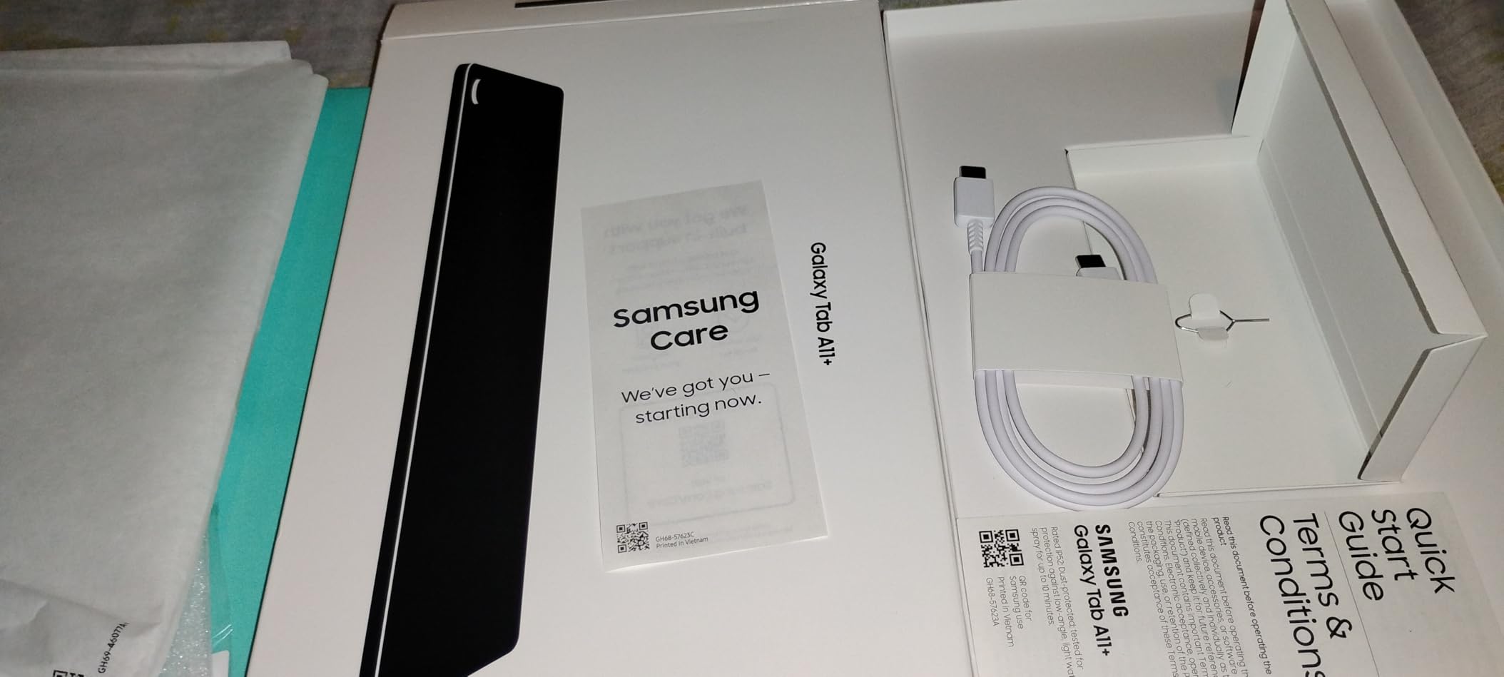 Samsung Galaxy Tab A11+ 8GB RAM, 256GB Storage, Optimized Performance, Long Lasting Battery, Expandable Storage, Large Display, Dolby Atmos Speakers, AI Assist, Slim, Light, 2 Year Warranty, Gray customer photo 2